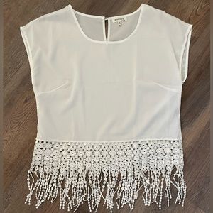 montesu white grinder top XL